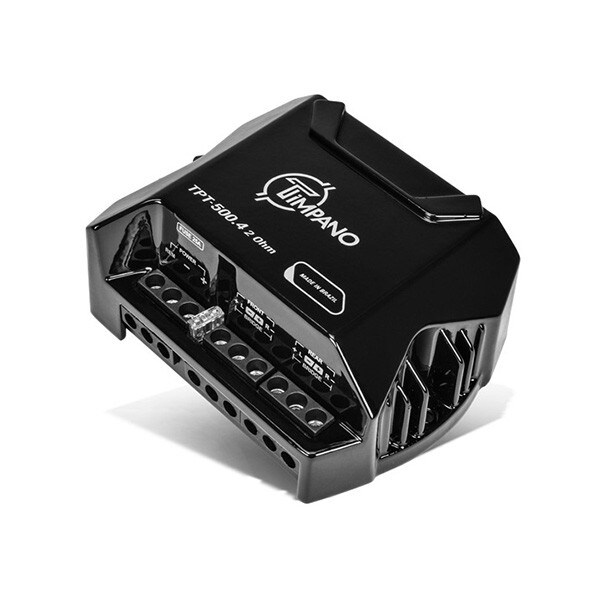 Main product image for Timpano Audio TPT-500.4 2 Ohm 400 Watt 4 Channel Car Audio Amplifier294-4108